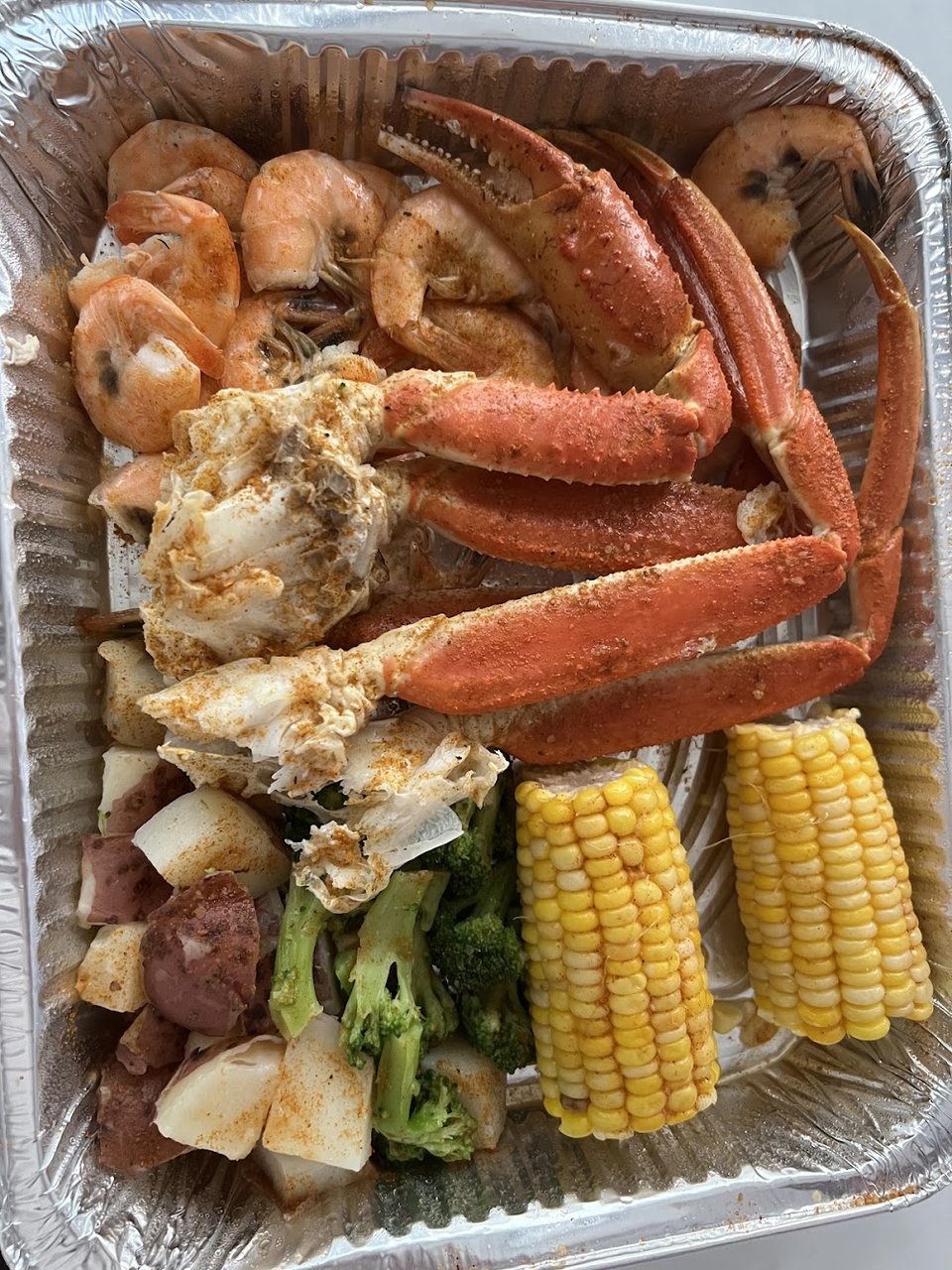 Dungeness Crab and Shrimp